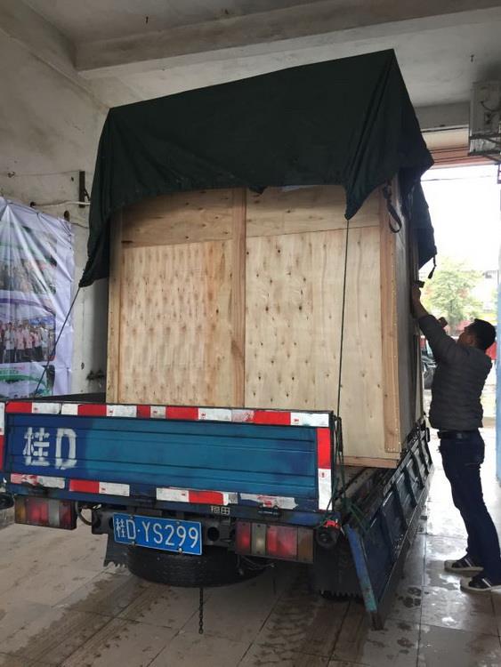 Penghantaran Kapal Kayu Kapal 600,000 Kcal ke Mesir