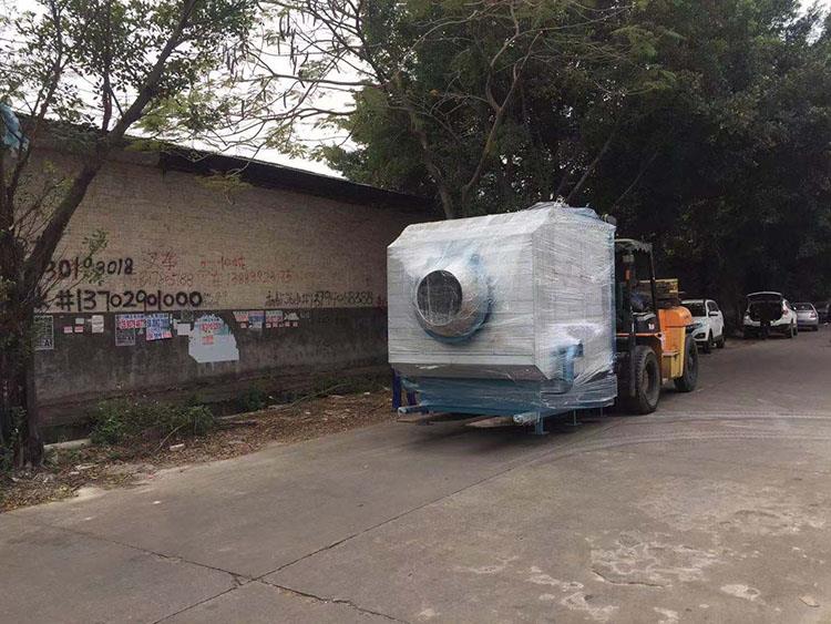 3 juta Kcal kayu kerepek Gasifier menyambung ke dandang adalah penghantaran k...