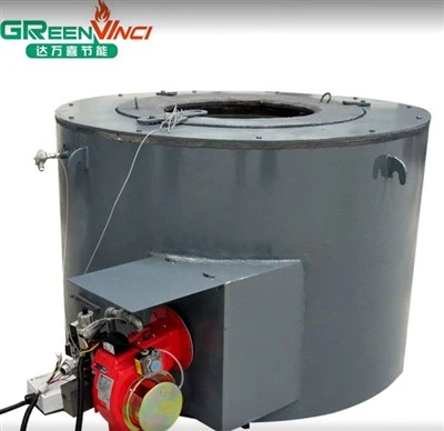 Relau Gas Untuk Mencairkan Sekerap Aluminium
